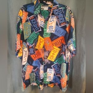 80's VINTAGE MENS PARAGRAFF SHIRT